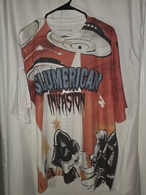 Yelawolf Slumerican Invasion All Over Print T-Shirt Graphic Tee 2XL